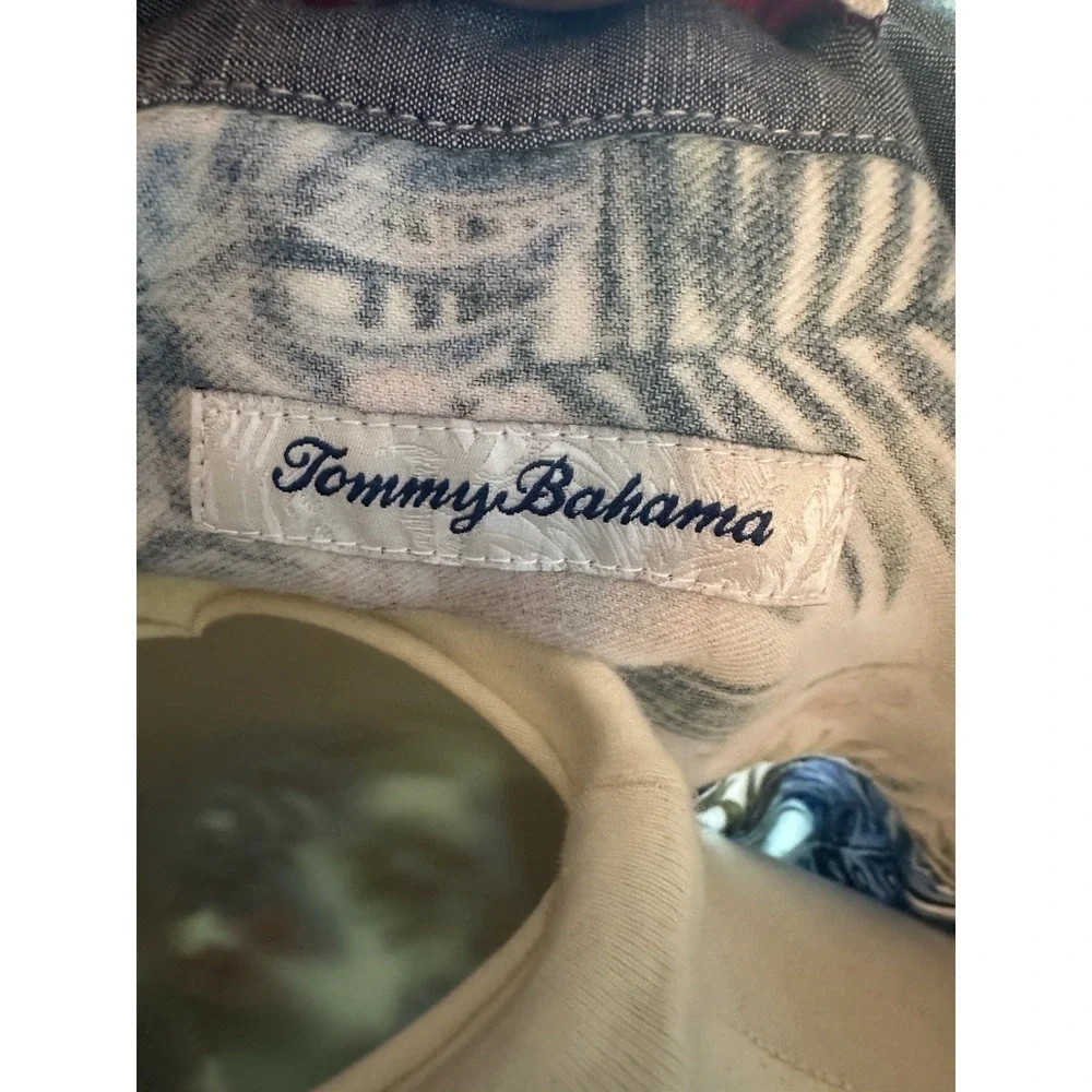 Tommy Bahama Mens Palm Button Up Shirt SZ XL - Picture 4 of 11